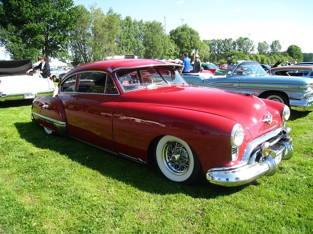 Red Oldsmobile 